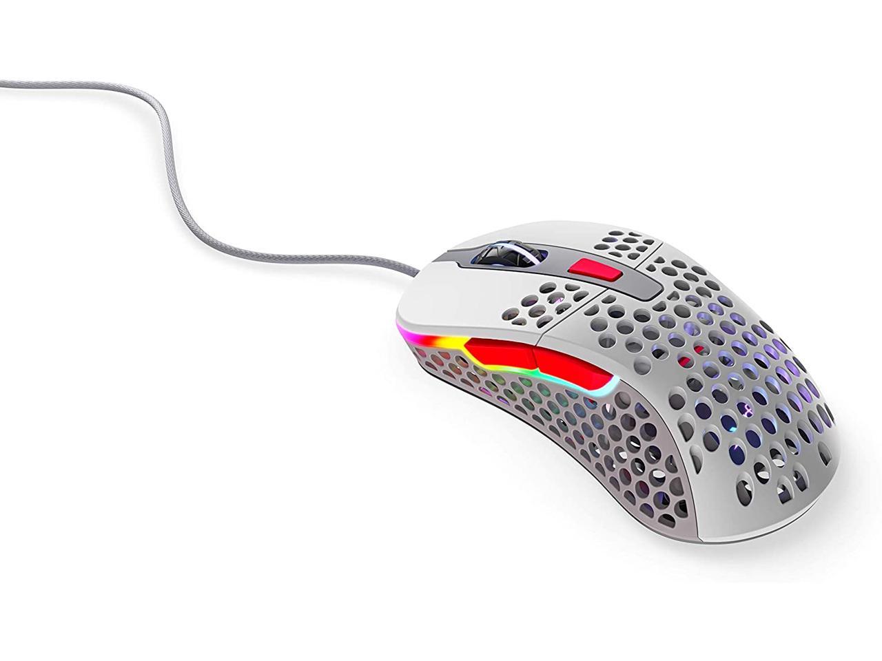 Xtrfy M4 Rgb Ultra Light Gaming Mouse Retro Newegg Com