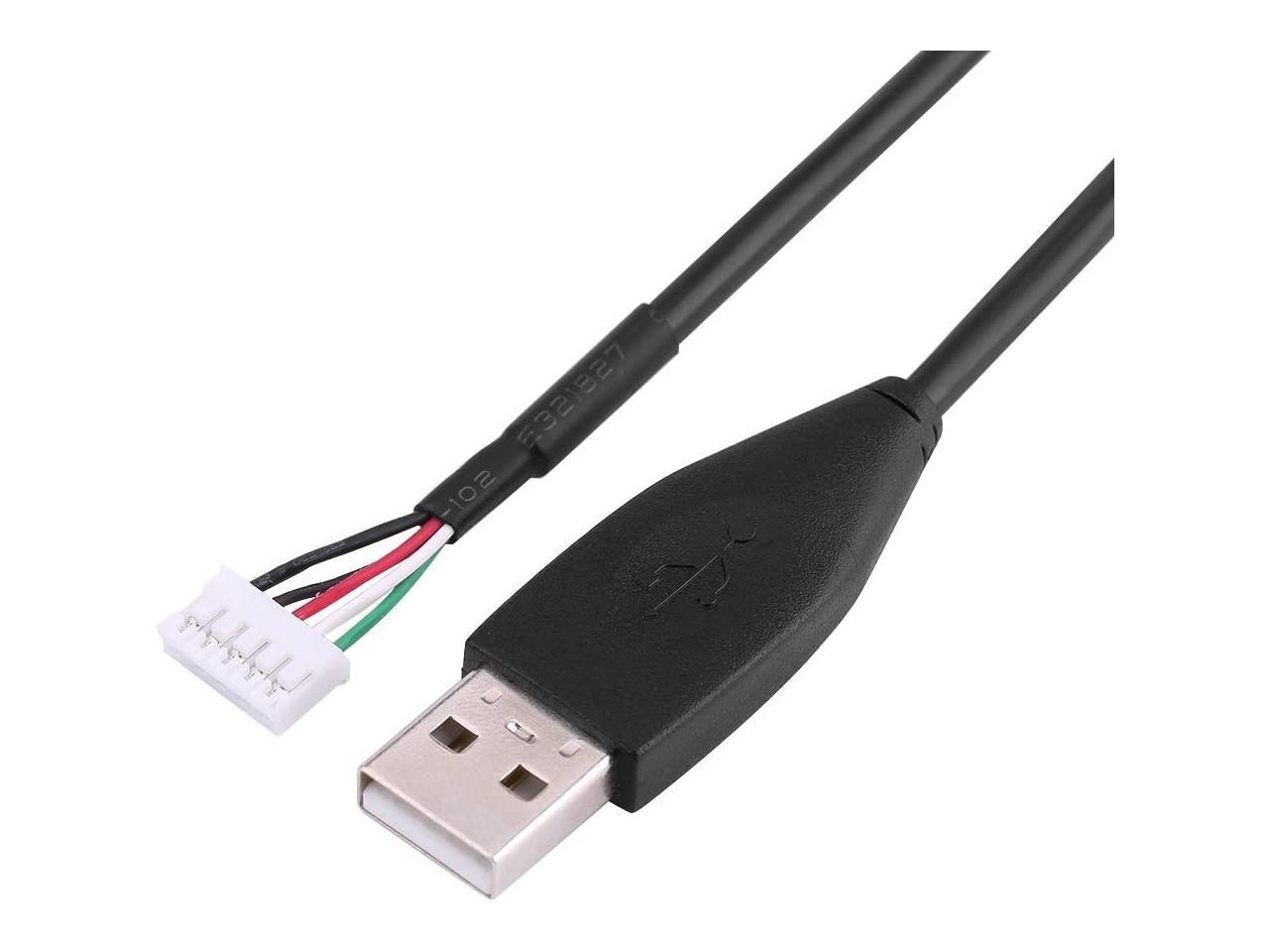 Wendry 2meters USB Mouse Line Can Provides Stable Performance Wire Cable Replacement Repair Accessory for Logitech MX518 Game Mouse