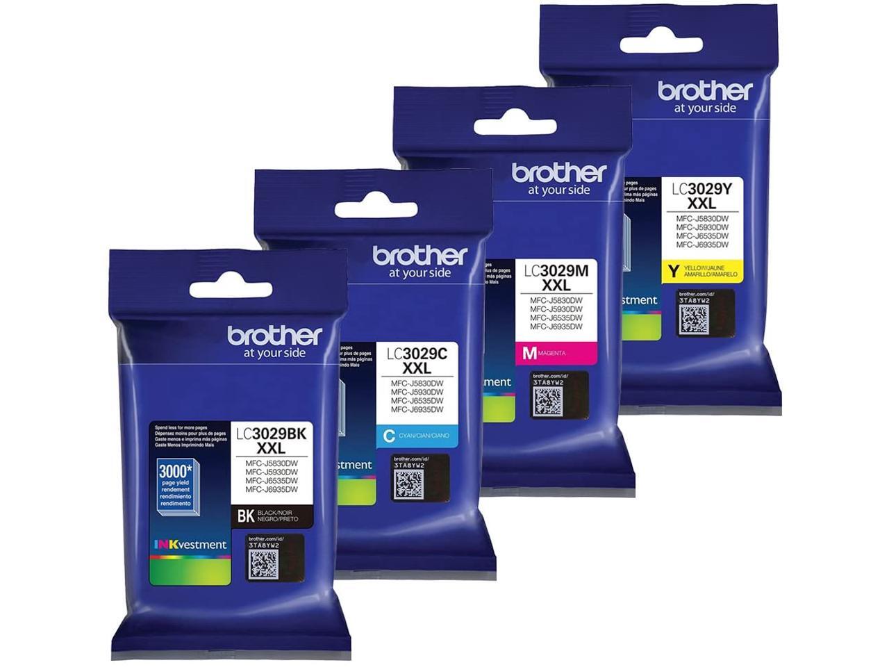 Brother MFCJ5830DW Extra High Yield Ink Cartridge Set