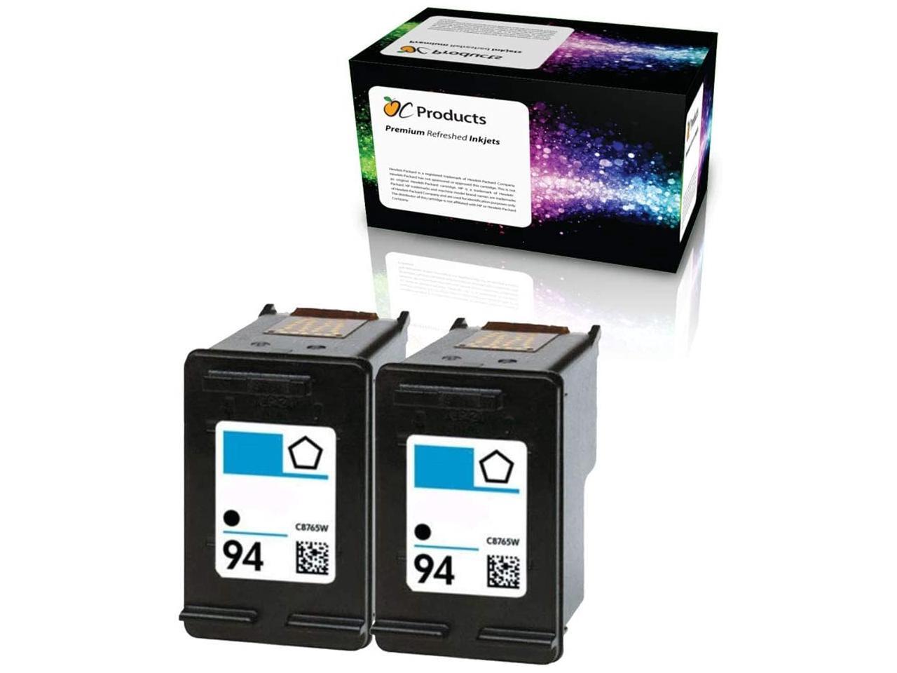 OCProducts Refilled Ink Cartridge Replacement for HP 94 for Officejet