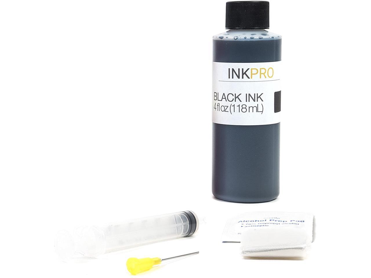 InkPro Premium Black Ink Refill Kit for HP 60, 60XL, 61, 61XL, 62, 62XL