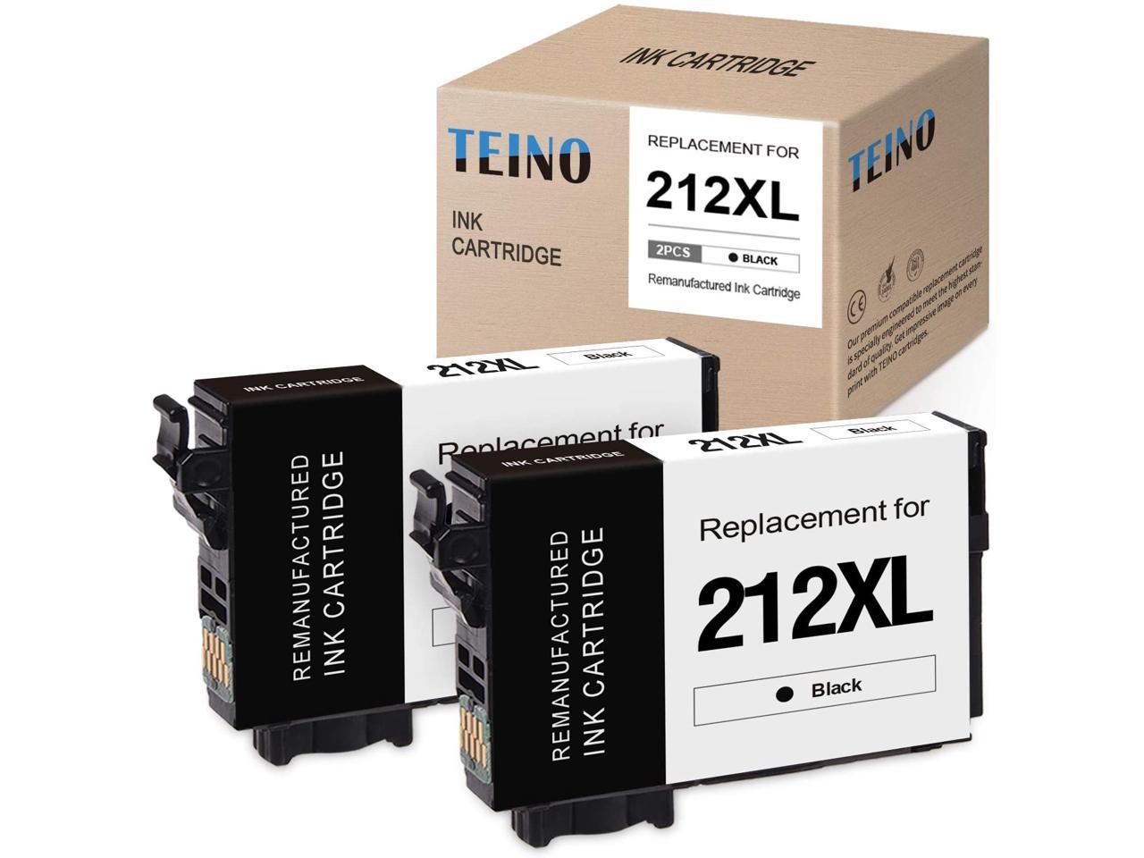 TEINO Ink Cartridge Replacement for Epson 212 212XL T212XL use with