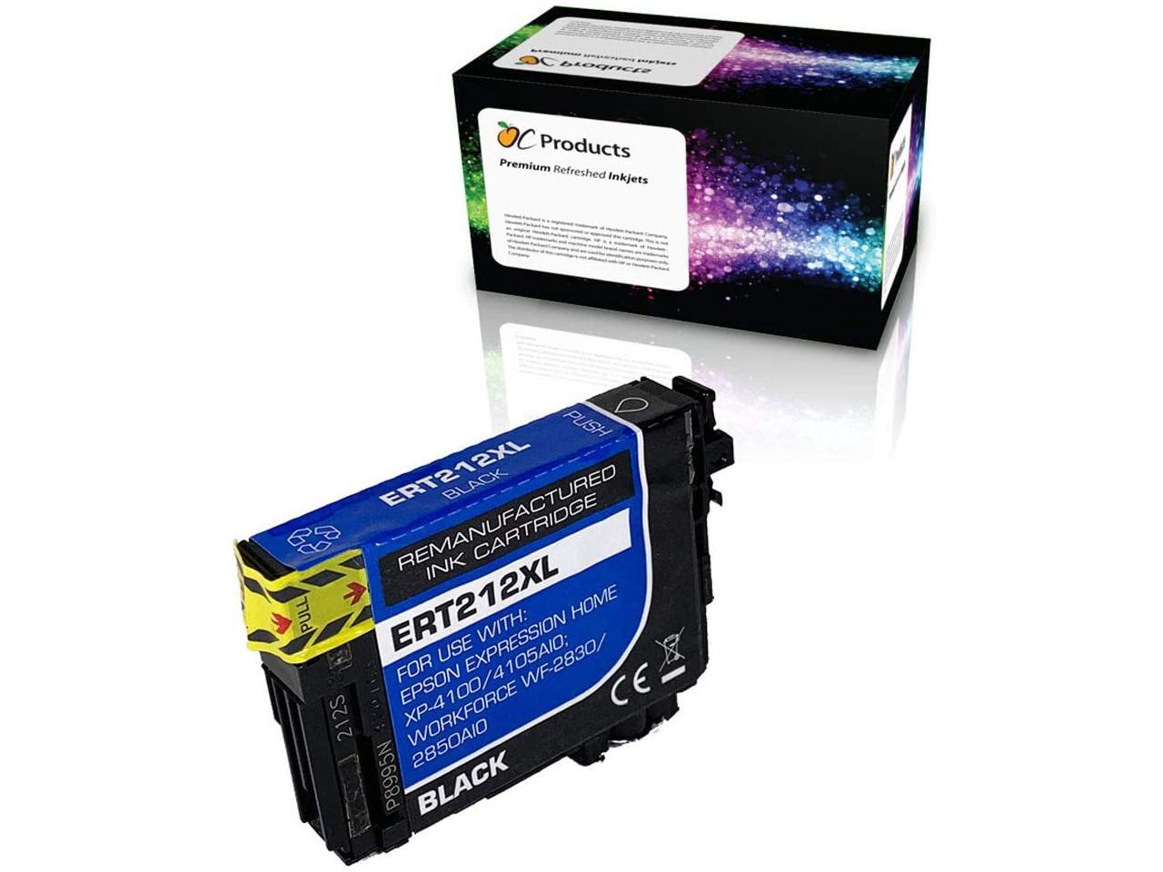 OCProducts Ink Cartridge Replacement for Epson 212 212XL for XP4100 XP