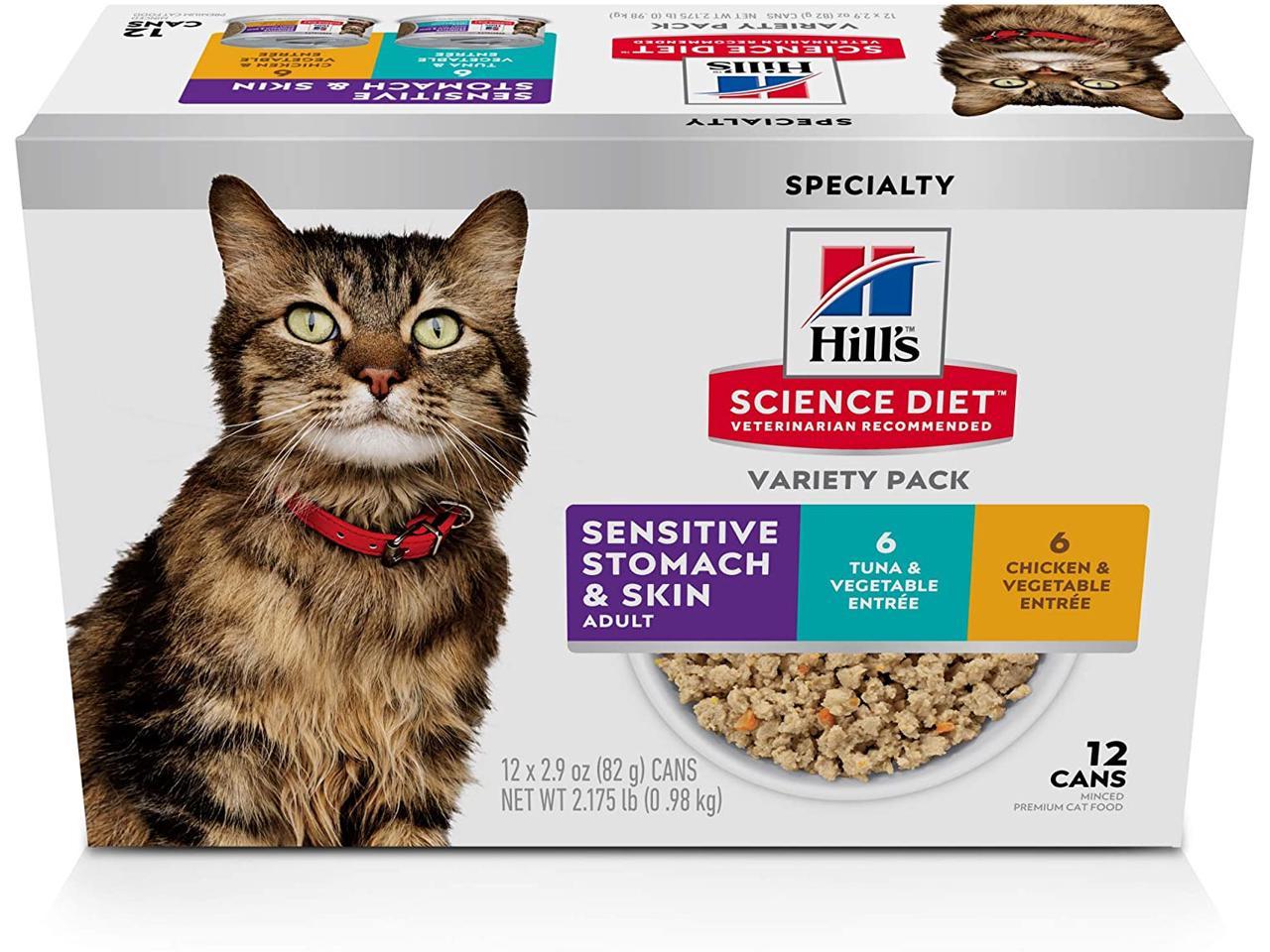 Hill's Science Diet Adult Sensitive Stomach & Skin Tuna & Vegetable