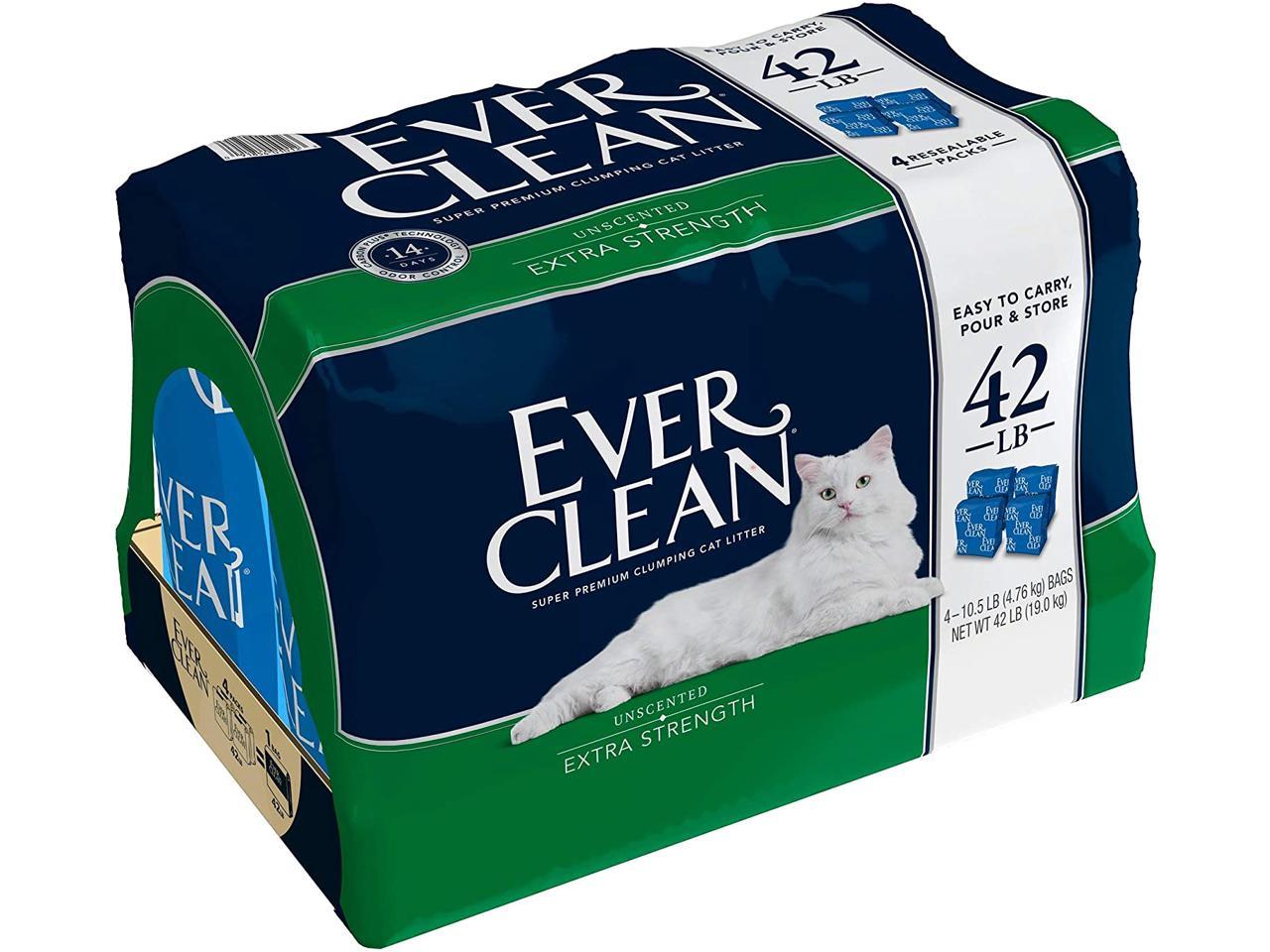 Ever Clean Extra Strength Cat Litter, Unscented