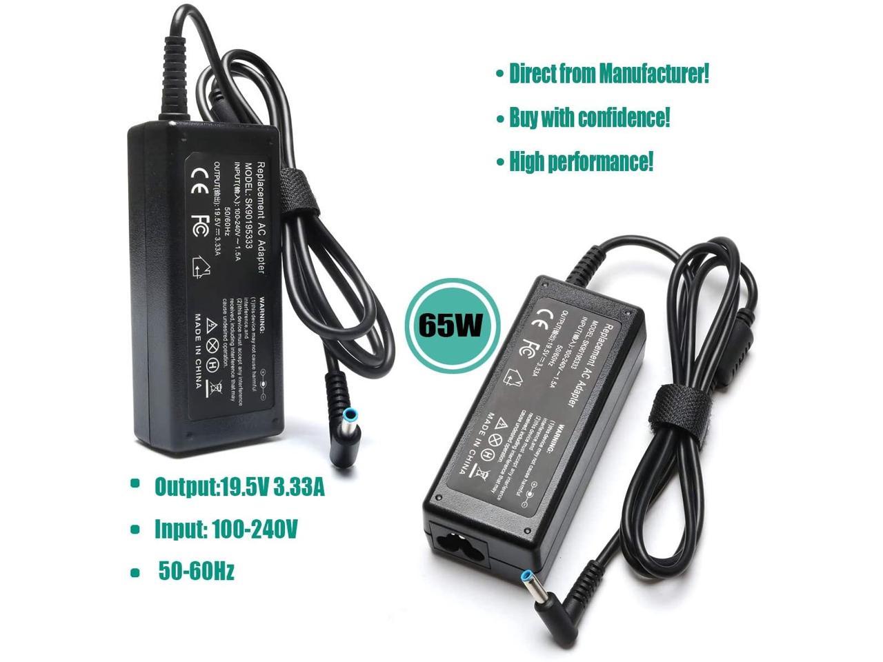 65w Ac Adapter Laptop Charger Compatible For Hp Envy 13 15 17 X360 15 1039wm 15 1033wm 15 W117cl 6871