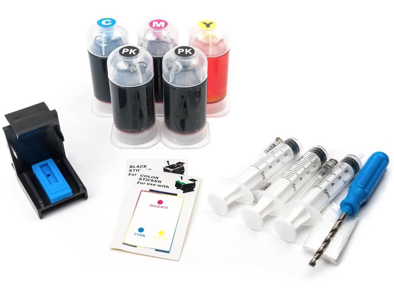 InkPro Black & TriColor Ink Refill Box Kit for Canon PG245/CL246, PG