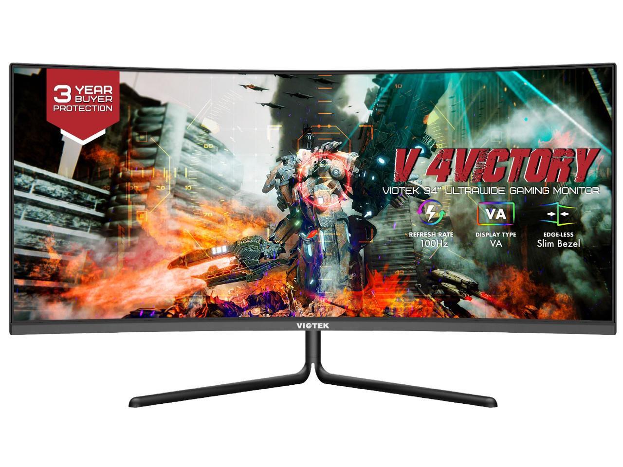 Ultrawide Curved Gaming Monitor 