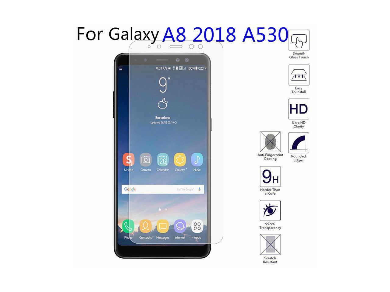 Premium Tempered Glass Screen Protector for Samsung Galaxy A8 2018