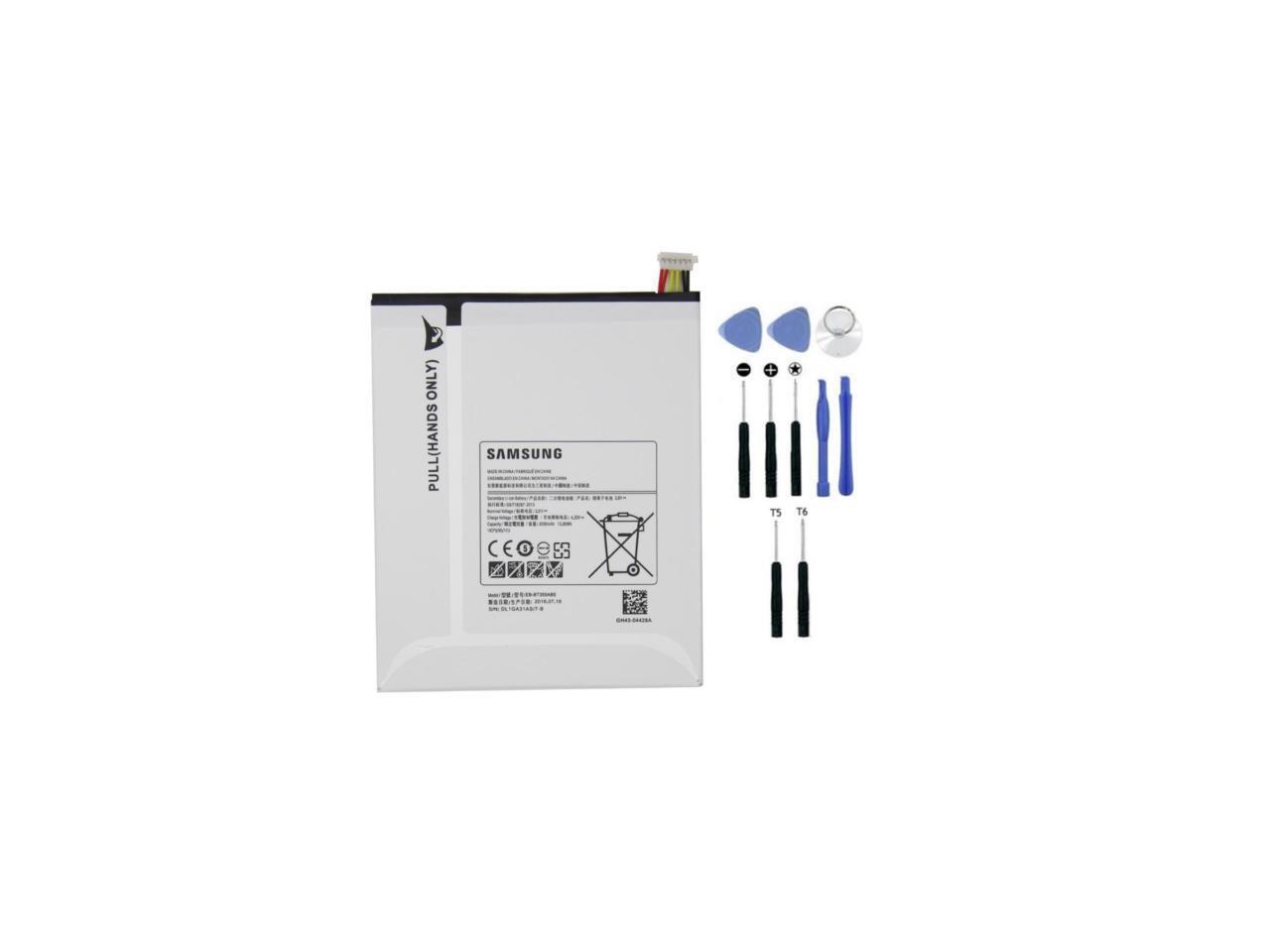 Replacement Battery for Samsung Tab A 8.0" Tablet with Tools, SM-T350 ...