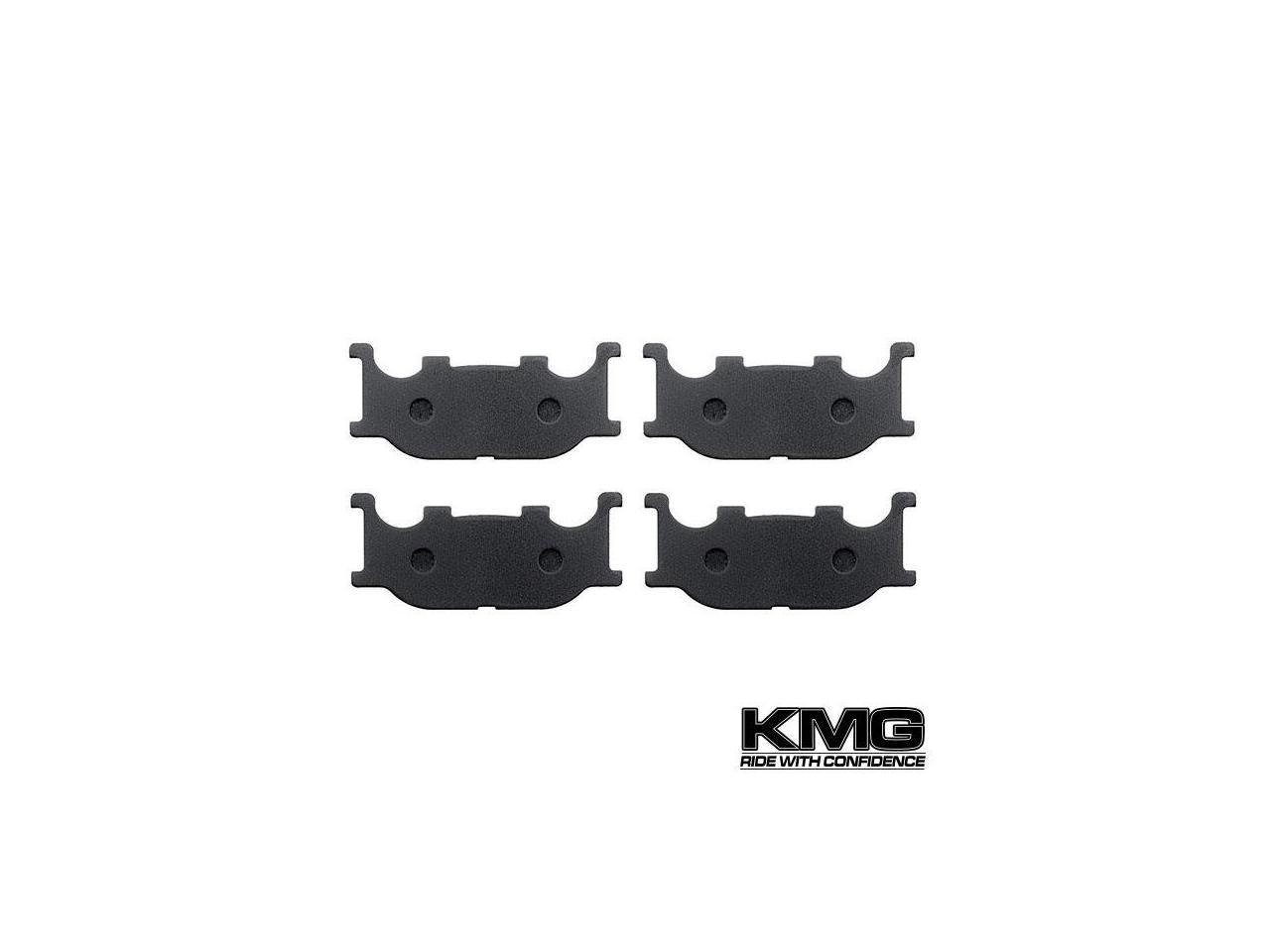 Parts Non-Metallic Organic NAO Brake Pads Set KMG Rear Brake Pads ...