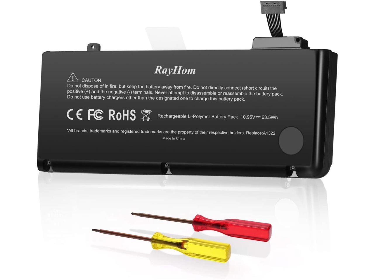 Rayhom A1322 A1278 Battery For Mid 09 10 12 Early Late 11 Macbook Pro 13 Inch Newegg Com