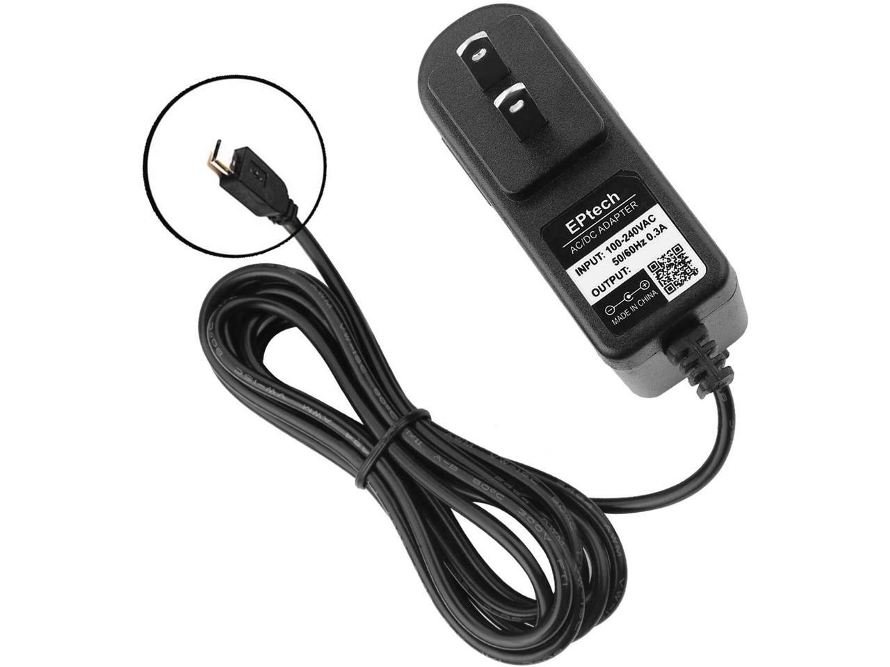 5V AC/DC Adapter Replacement for Nu Vision TM1088 TM1088C 10.1" Android