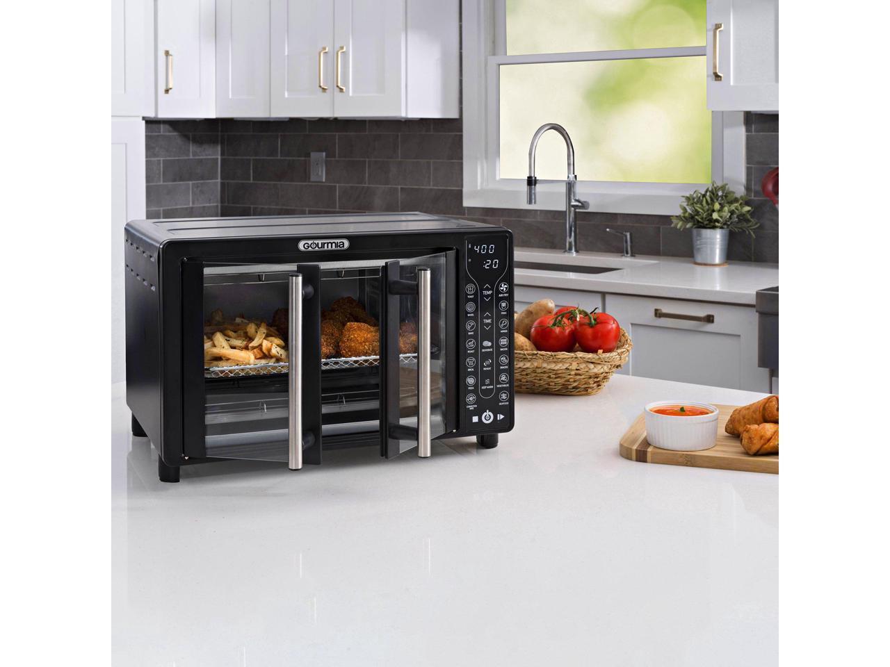 gourmia digital french door air fryer toaster oven gtf7460