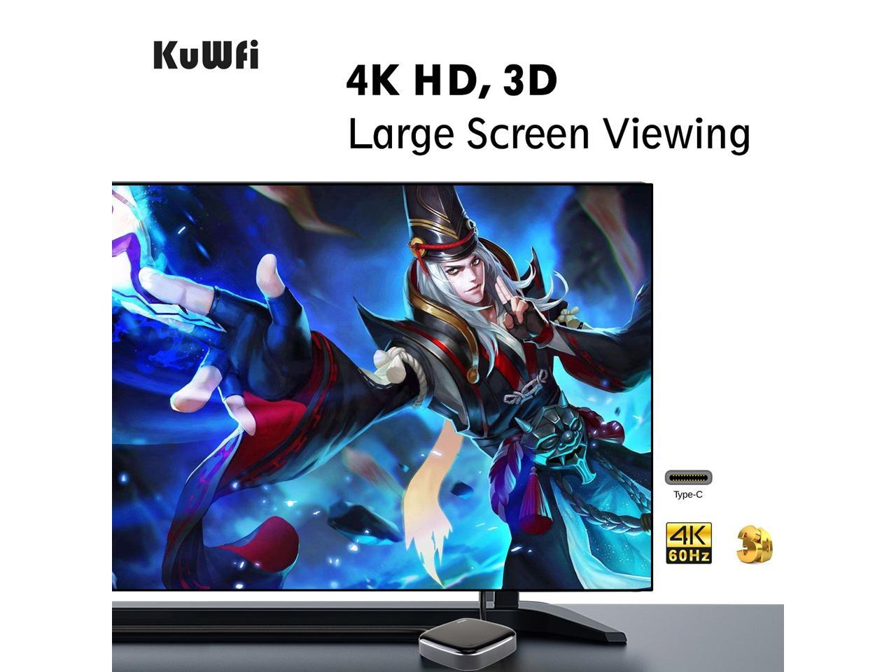 KuWFi Type-C Capture HDMI Dongle 4K 1080P 60fps HD Video Game Capture Card  Streaming Converter Recorder Plug and Play for  Xbox/PS4/Switch/DSLR/Camcorders - Newegg.com