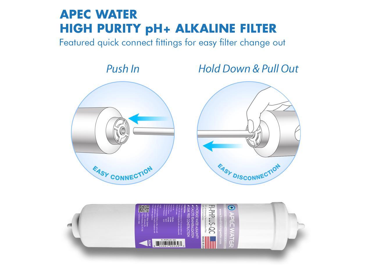 APEC PHPLUSKIT14 US MADE 10" Alkaline High Purity pH+ Calcium