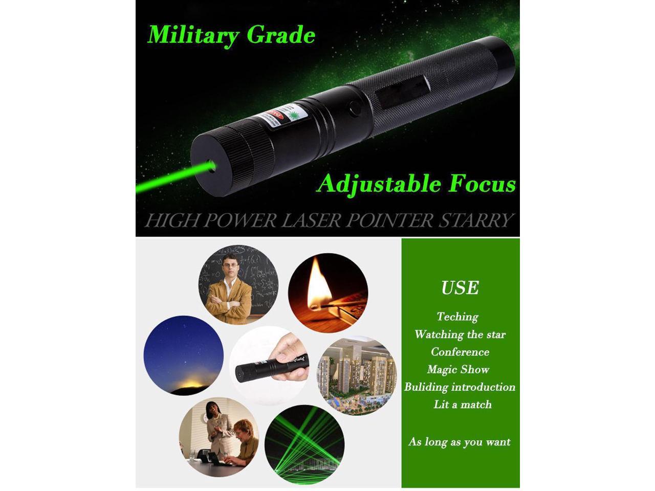 5mw 532nm zoomable focus burning green laser