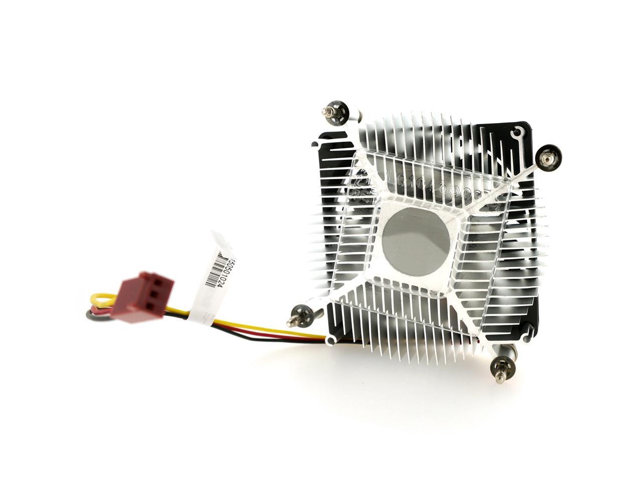 Cooler Master H115 Low-Profile CPU Cooler - 80mm Slim Cooling Fan ...