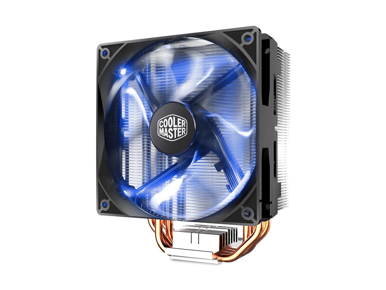 Cooler Master Blizzard T400i CPU Cooler with XtraFlo 120 Blue LED PWM
