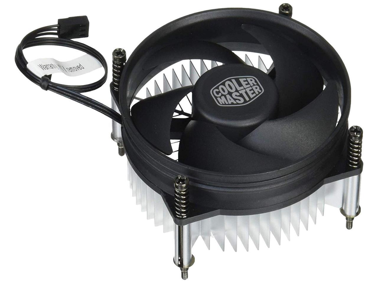 Cooler Master i30 CPU Cooler 92mm Low Noise Cooling Fan & Heatsink For Intel Socket LGA 1150