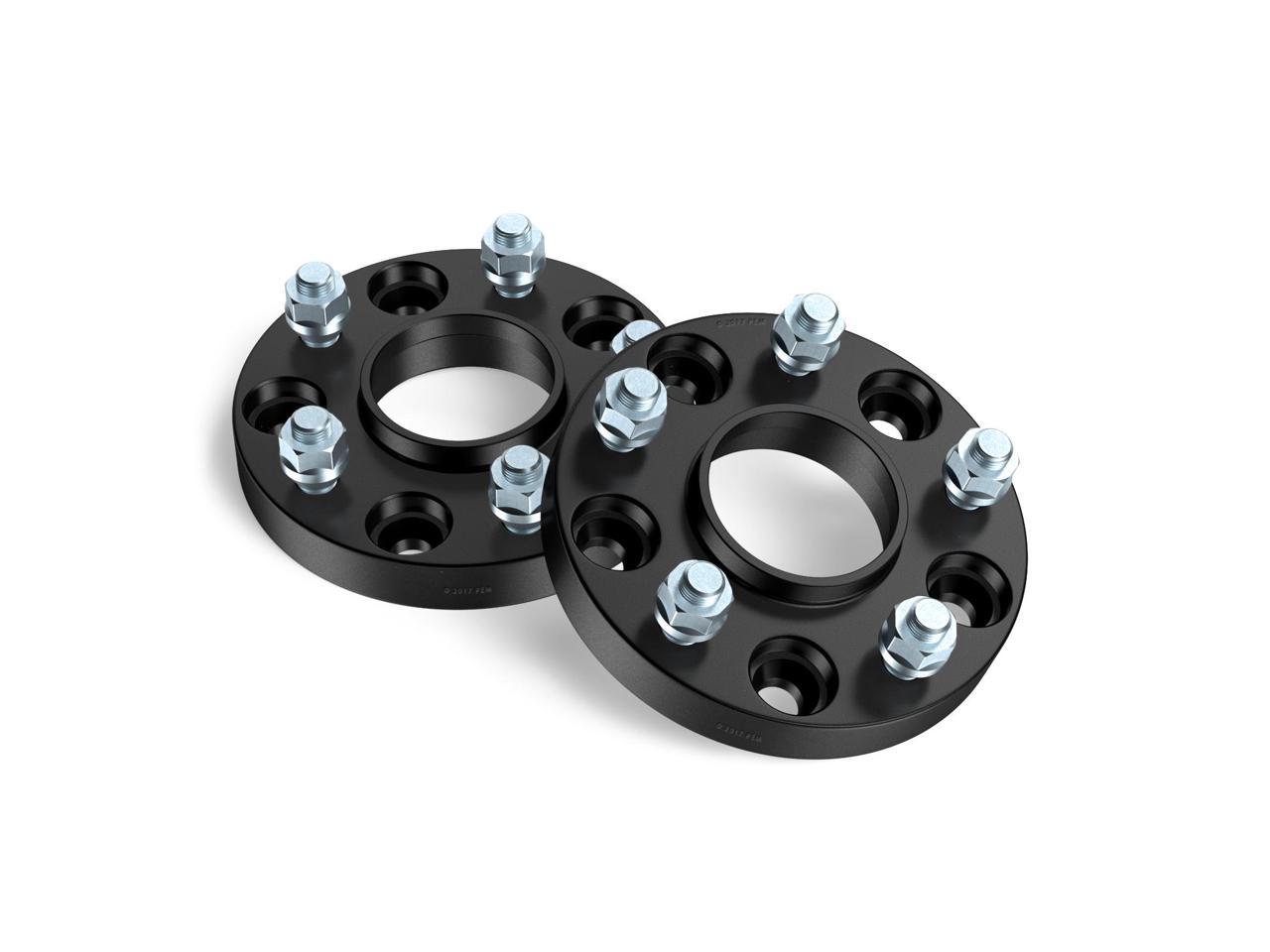 25mm (1 inch) Hubcentric 5x114.3 Wheel Spacers (64.1mm bore, 12x1.5 Studs) Compatible with Acura