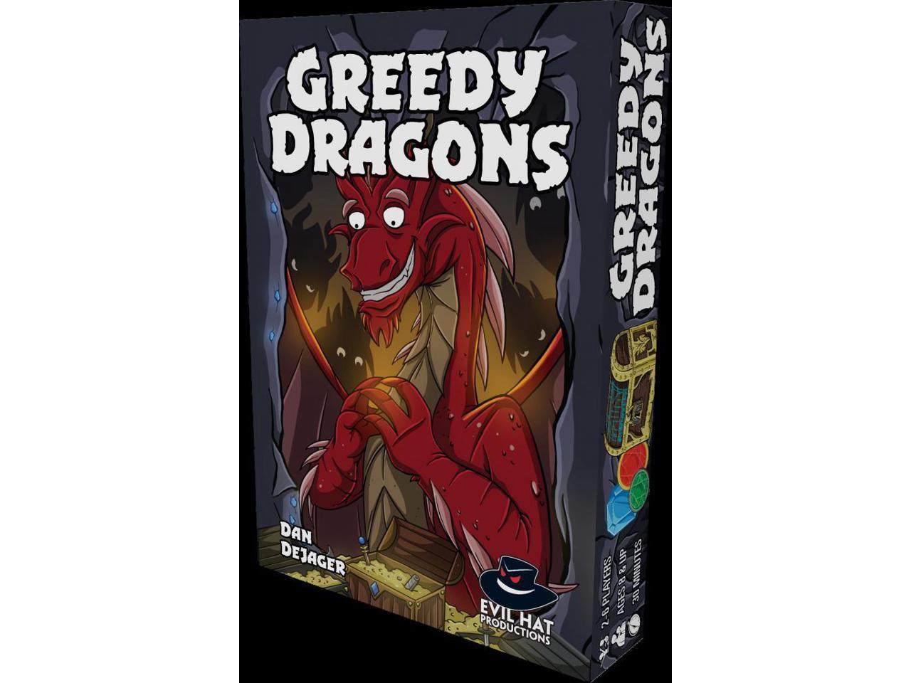 Greedy Dragons Card-Stacking Game 