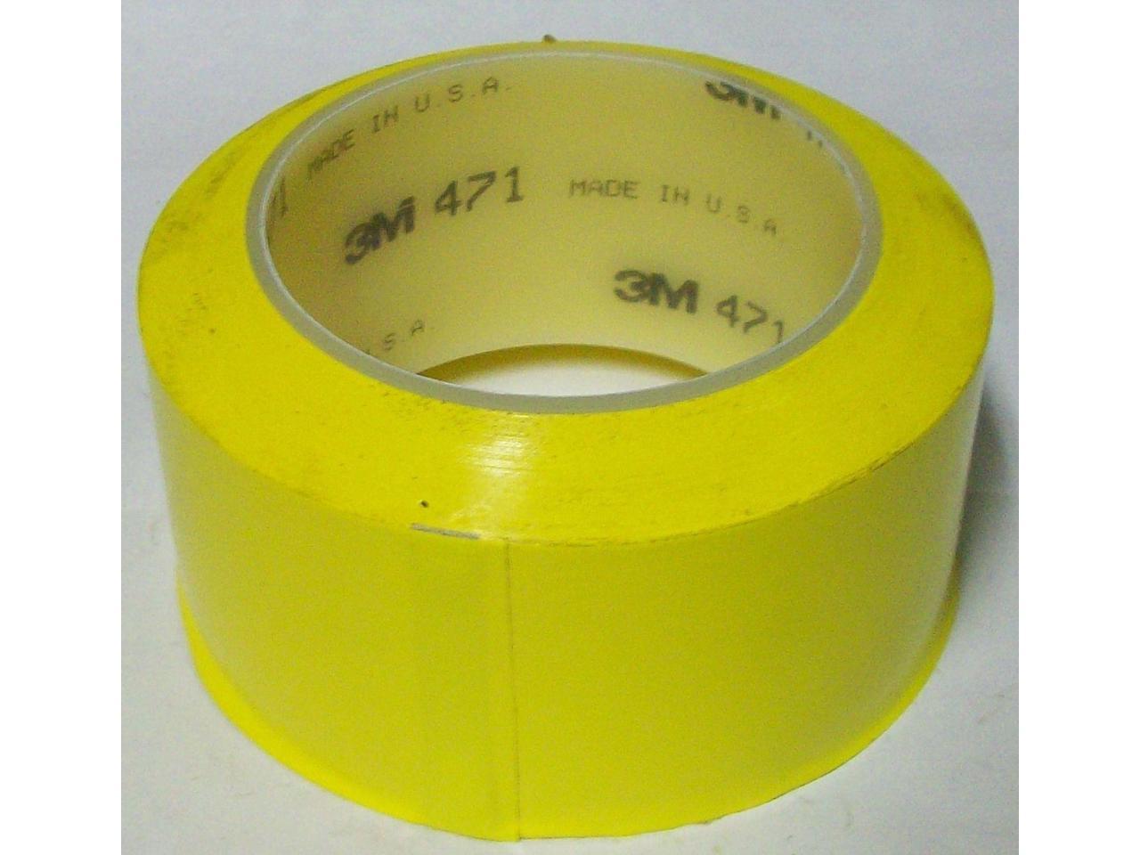 3M 471 Floor Marking Tape,1InW,108 ft.L,Yellow - Newegg.com