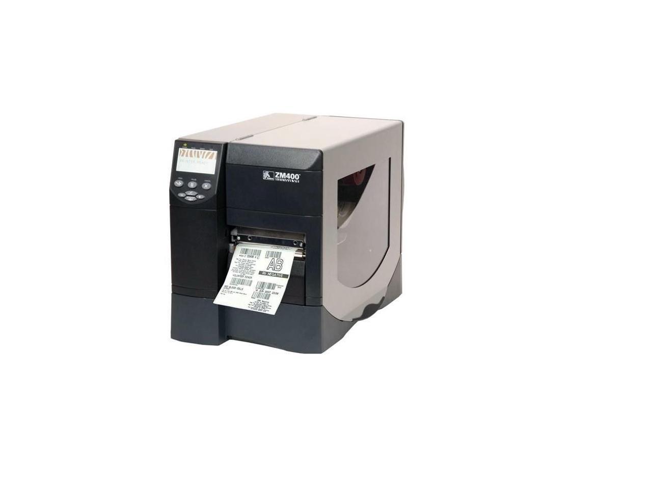Zebra ZM400 Thermal Barcode Printer Parallel/Serial/USB/ENet ZM400-2001-0100T Certified Refurbished 