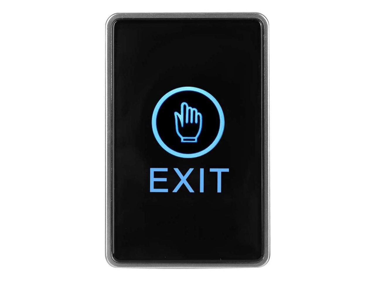 Inductive Exit Release Button Switch Sensor Home Access Control w/ LED Indicator 