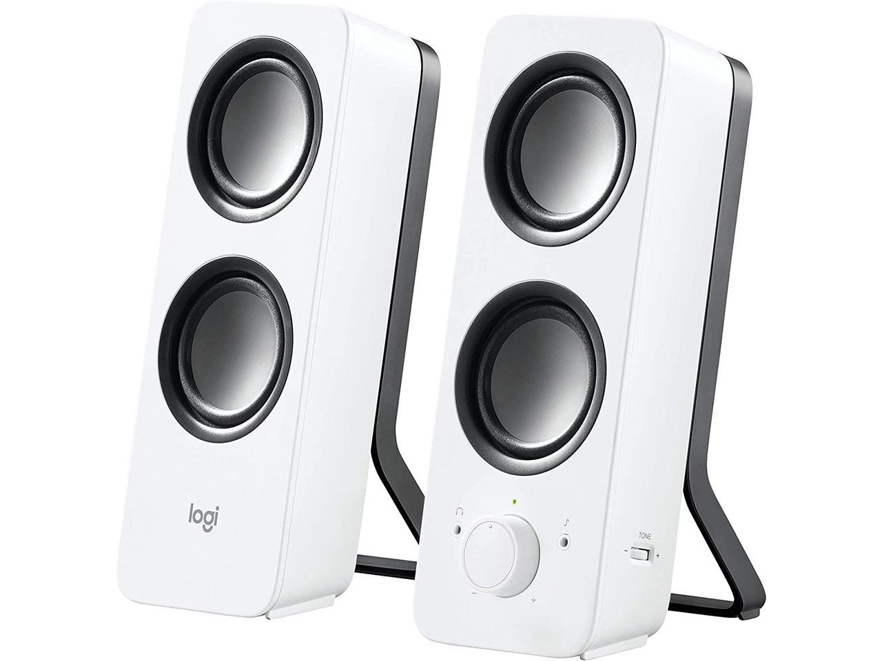 logitech multimedia speakers z200 with stereo sound