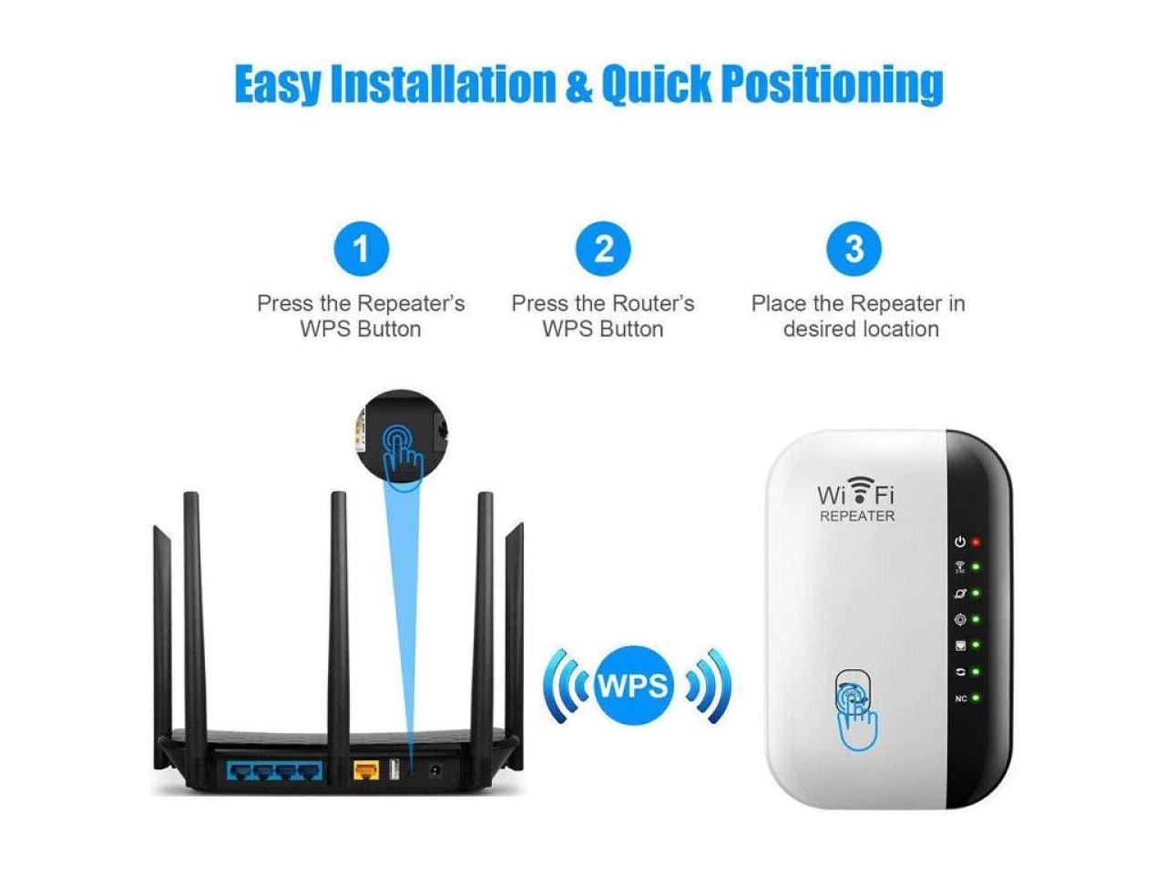 WiFi Extender,2023 Newest Generation WiFi Booster,Covers Up to 2640 Sq.ft,Internet Booster with Ethernet Port,Wifiblast,1-Tap Setup,Access Point,WiFi Extenders Signal Booster for - Newegg.com
