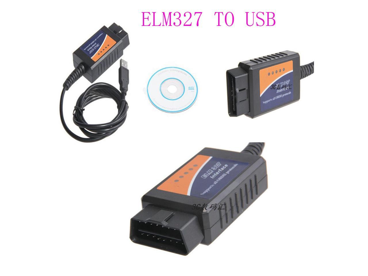 Details about   New high quality iat Scanner OBD2 EOBD USB Diagnostic Cable 