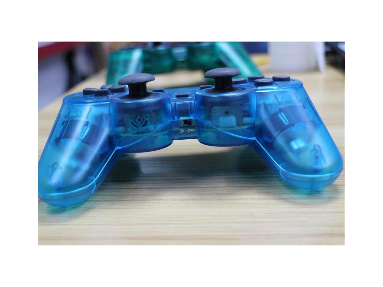 wireless 2.4 ghz dual shock game controller for sony ps2 playstation 2