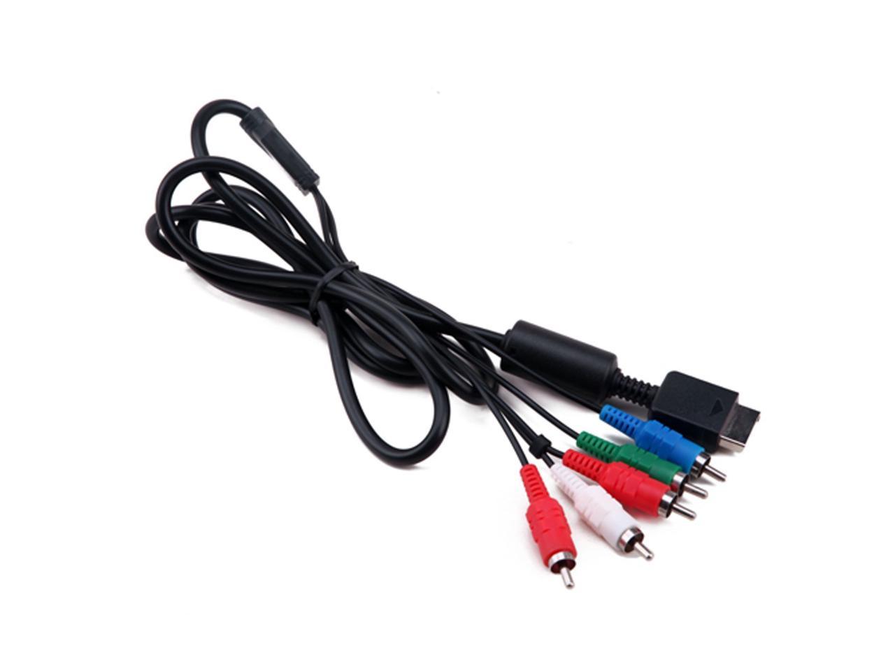 1.8 m nickel PS2 / PS3 component cable PS3 PS2 HD HDTV Component AV