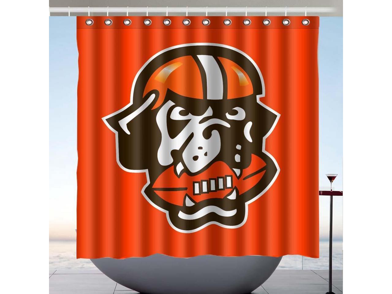 Cleveland Browns NFL 01 Design Polyester Fabric Bath