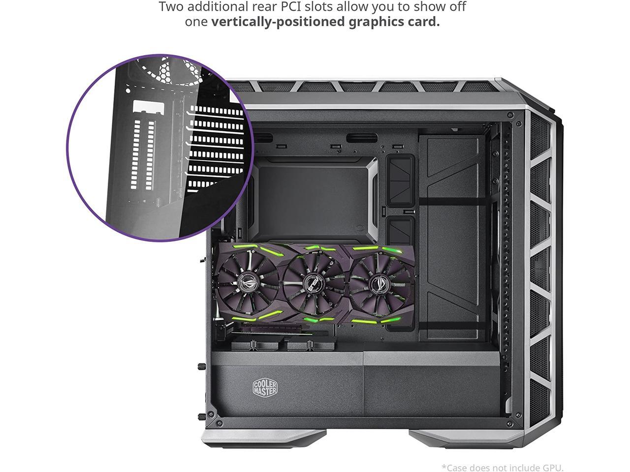 Cooler Master MasterCase H500P Mesh Computer Case High Air Flow Mesh ...