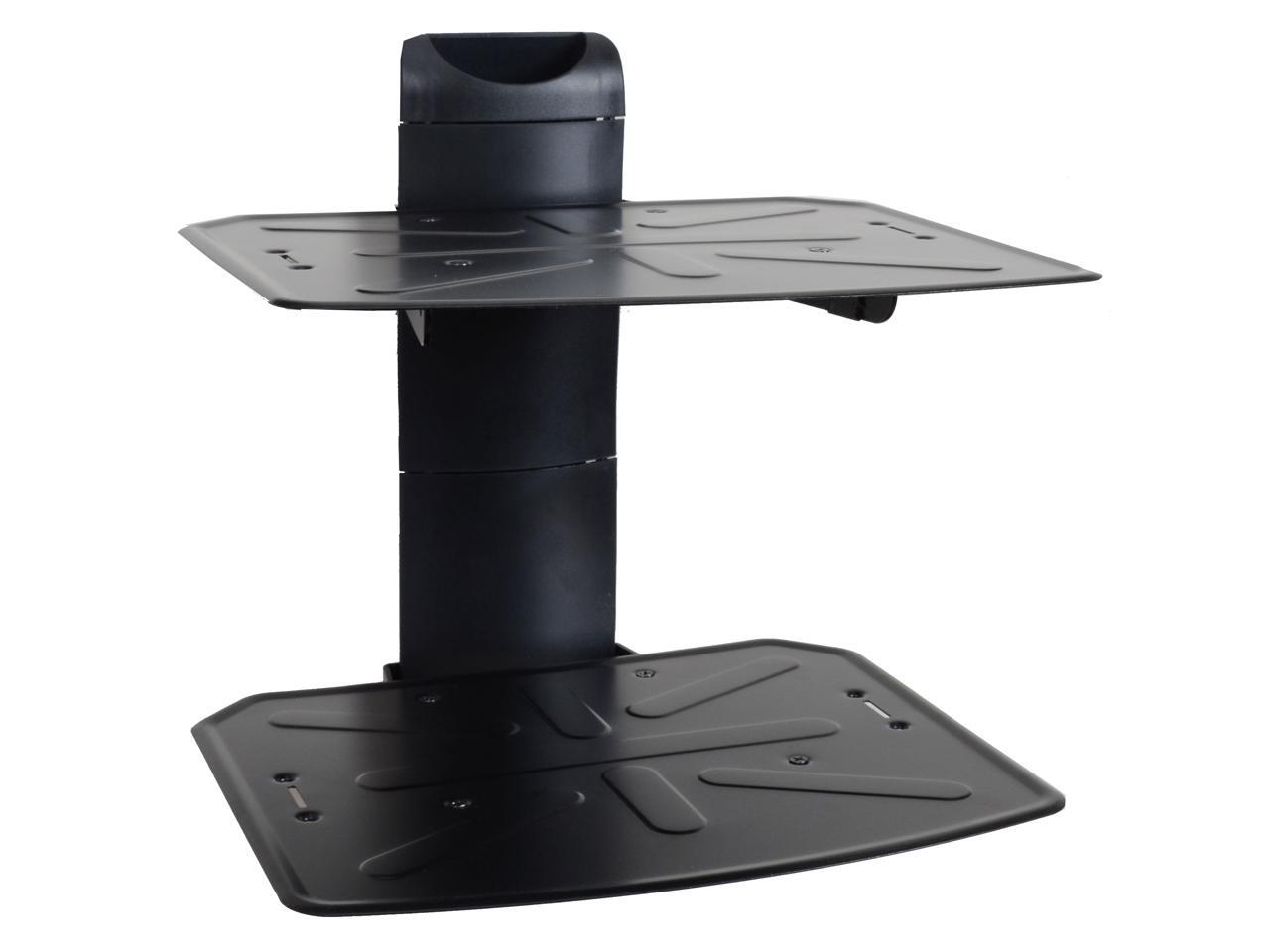 VideoSecu 2 Tier Shelf Wall Mount Bracket for DVD Players/ DVR/ VCR