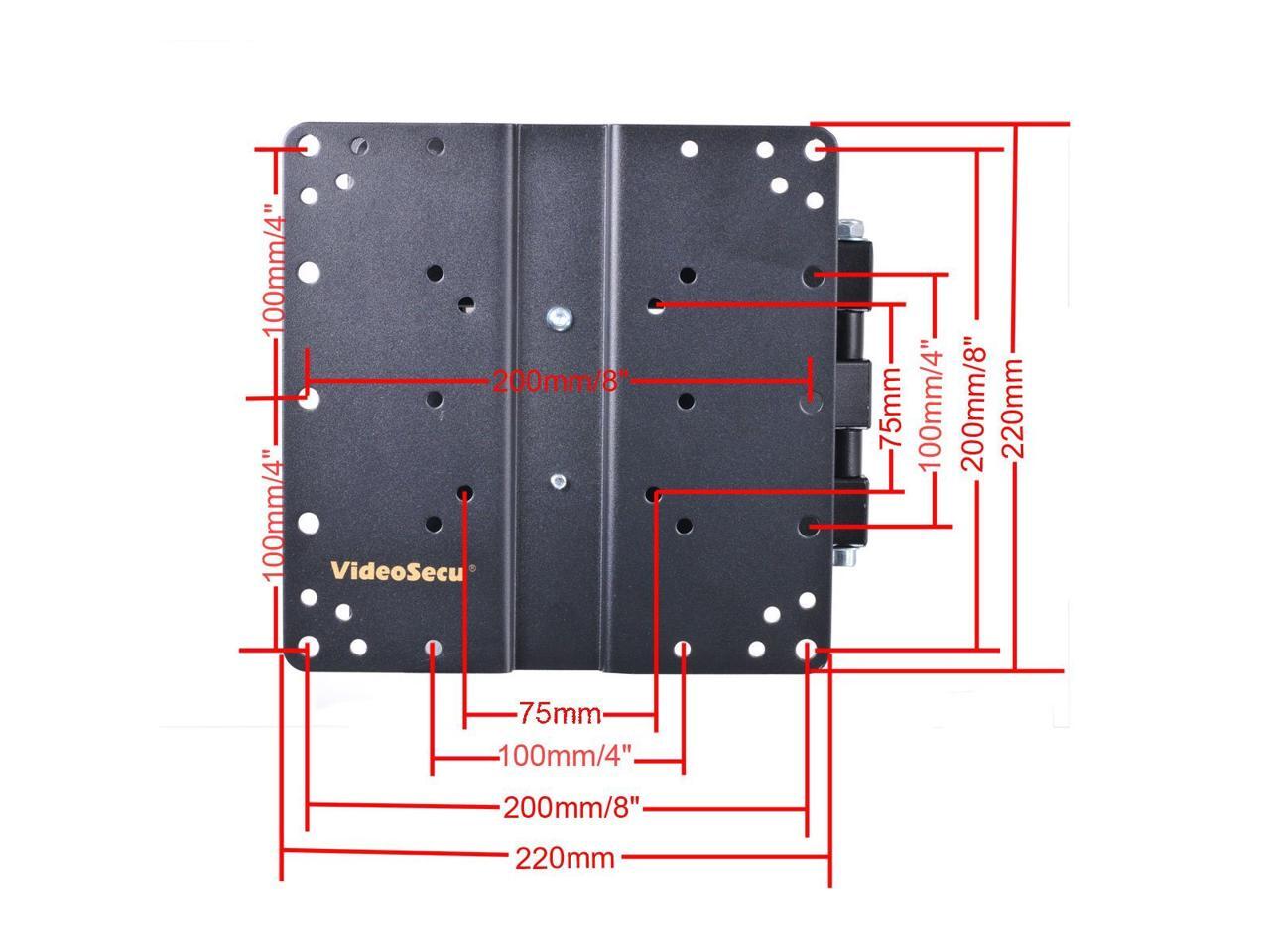 VideoSecu TV Wall Mount for VIZIO 24 26 28 29 32 37 39 40" LCD LED HDTV