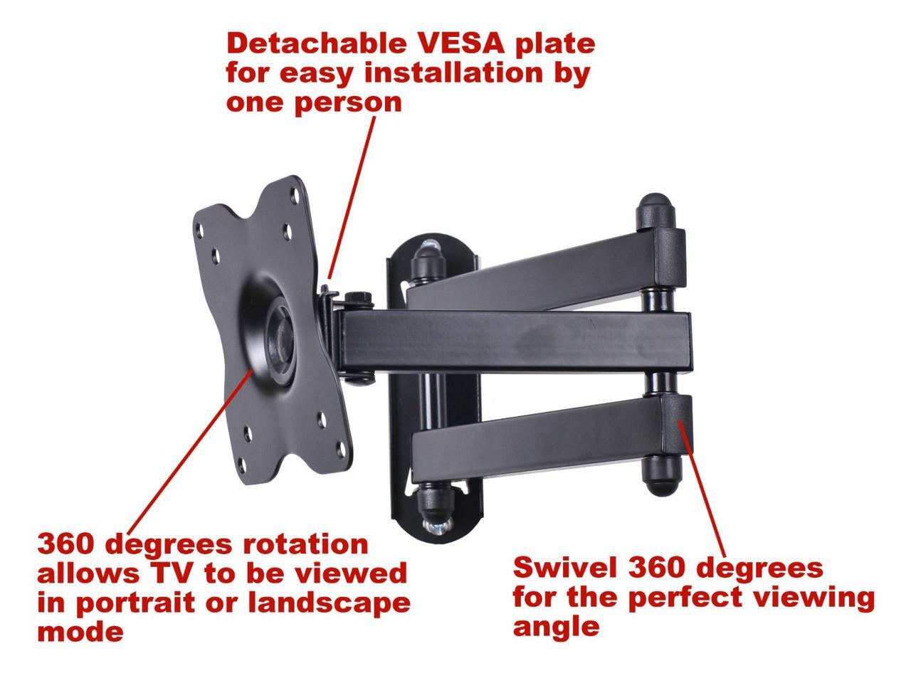 VideoSecu Tilt Swivel TV Wall Mount for VIZIO 24 26 28 29