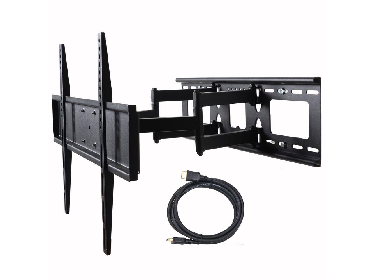 VideoSecu Dual Arm Full Motion TV Wall Mount 40 46 47 49 50 55 60" LCD