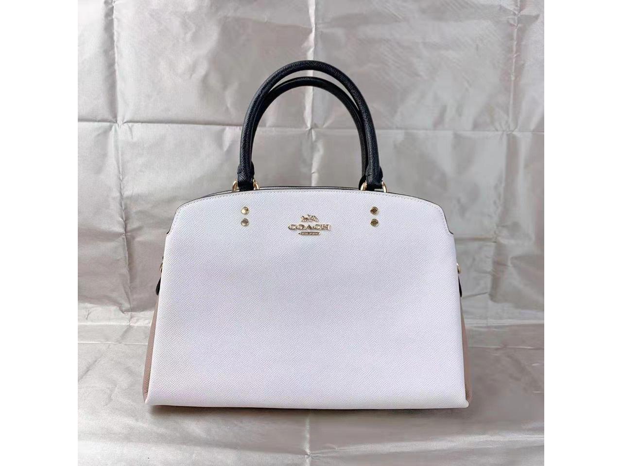 Coach 91162 Lillie Carryall In Colorblock Chalk Multi 