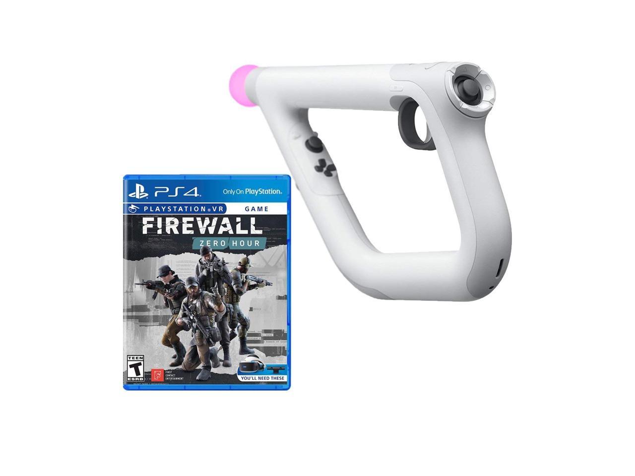 Playstation 4 PSVR FPS Firewall Zero Hour and Aim Controller 