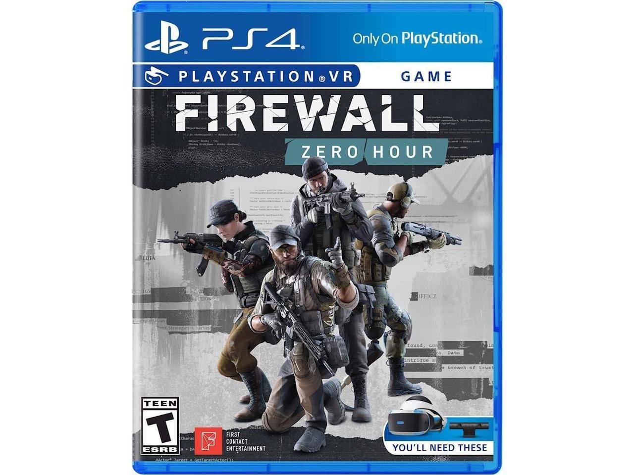 Playstation 4 PSVR FPS Firewall Zero Hour and Aim Controller 