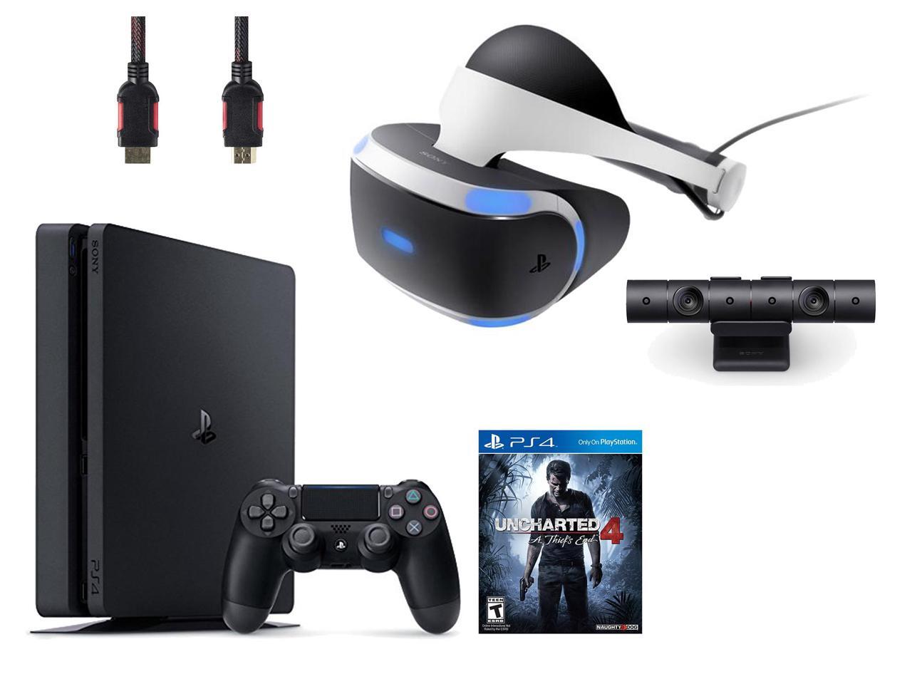 PlayStation VR Bundle (3 Items) PlayStation 4 Slim 500GB Console