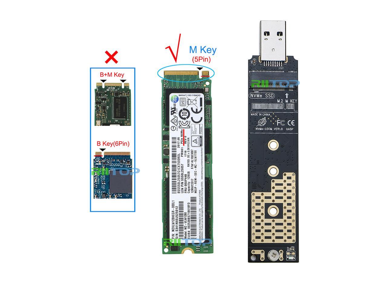 Клонировать ssd на usb