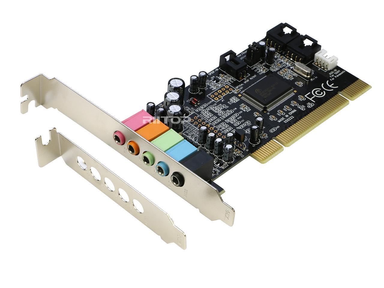 PCI Audio Digital Sound Card 51 Channels CMI8738 Chipset For Deskto