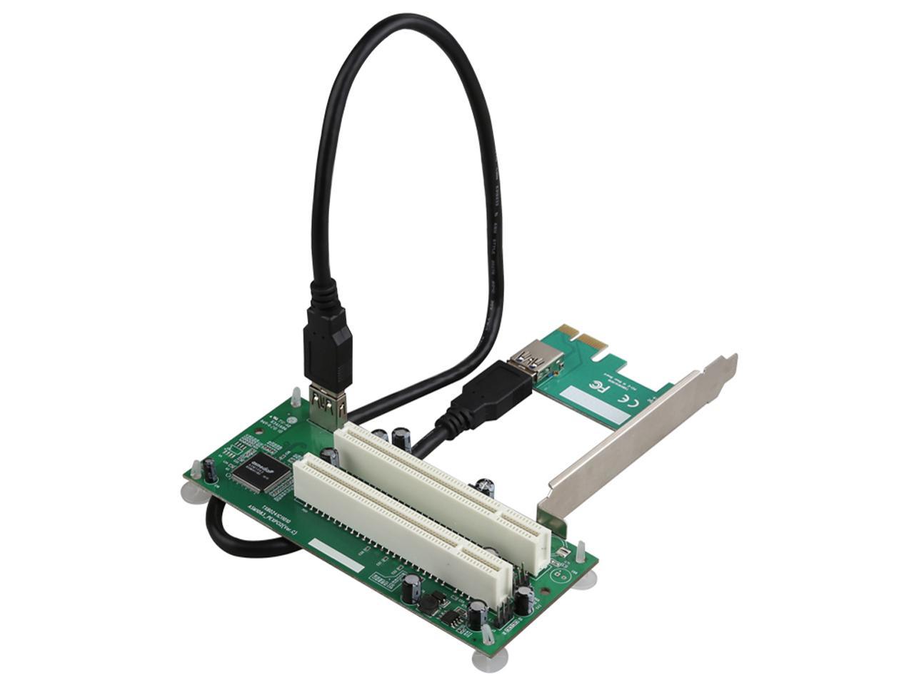 lijun PCIE to PCI Express x16 Conversion Card PCI-E Expansion Converter Adapter Board
