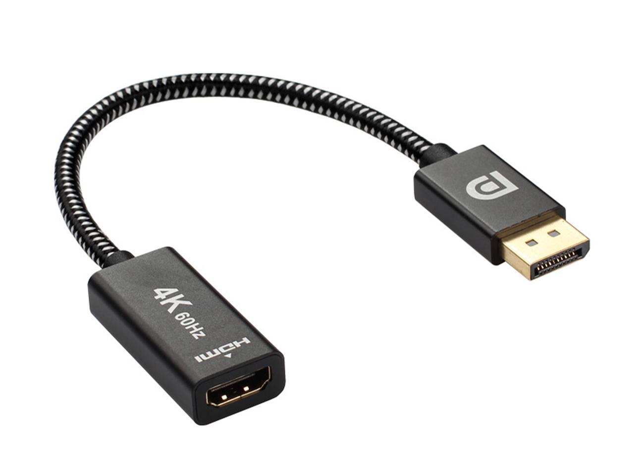 RIITOP to HDMI 2.0 Active Adapter 4K 60Hz Display Port to HDMI Male to Female Video Converter Adaptor 4096X2160@60Hz for Projector Monitors - Newegg.com