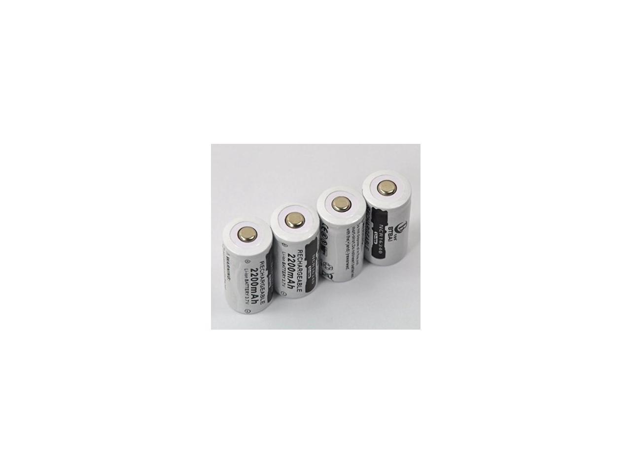 4pcs 18650 CR123A 16340 Battery Case Holder Box for SureFire UltraFire Battery 