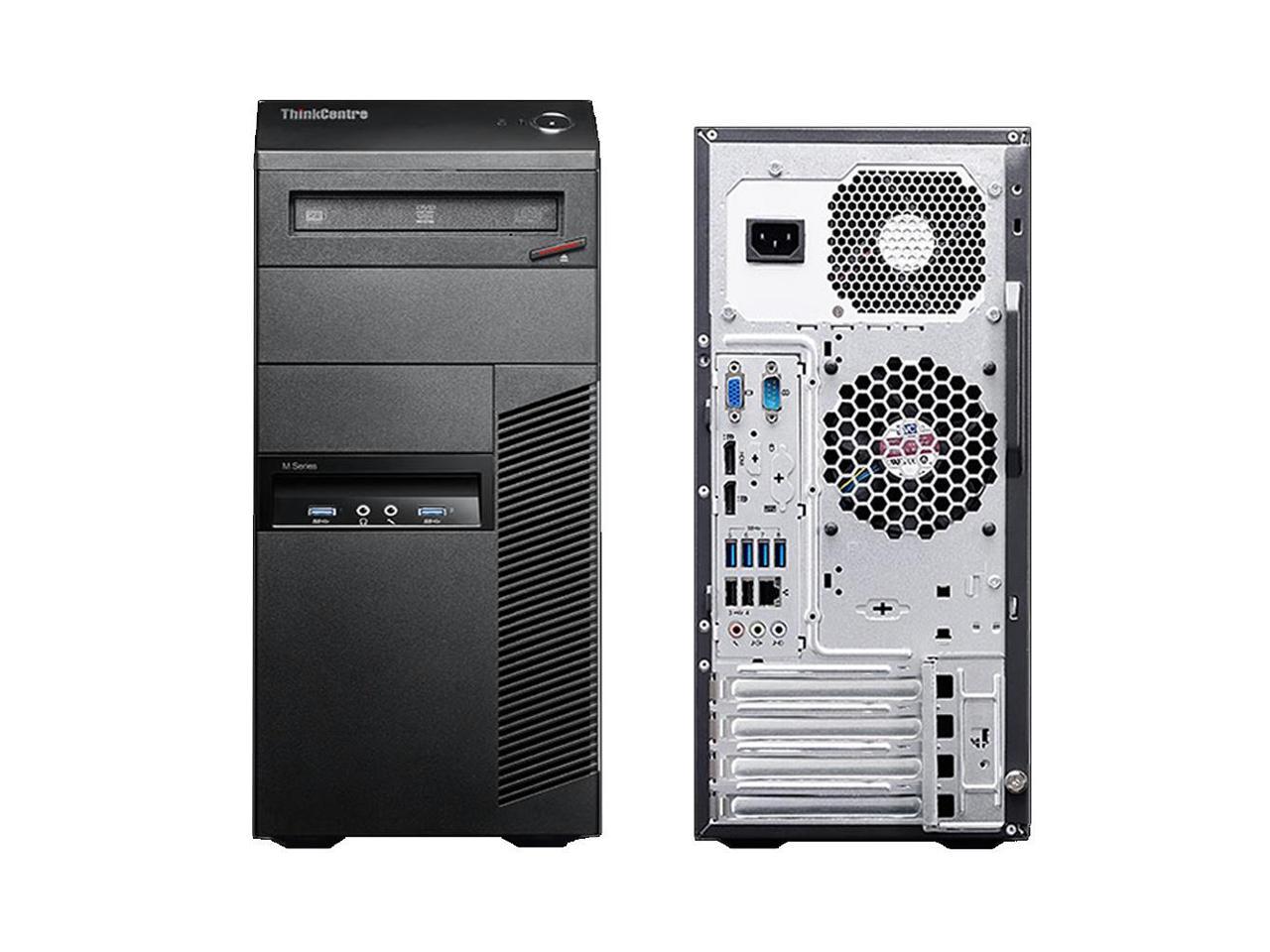 Refurbished Lenovo Thinkcentre M93p Tower Intel Core I7 4790 Up To 400 Ghz 16gb Ddr3 1tb 0399